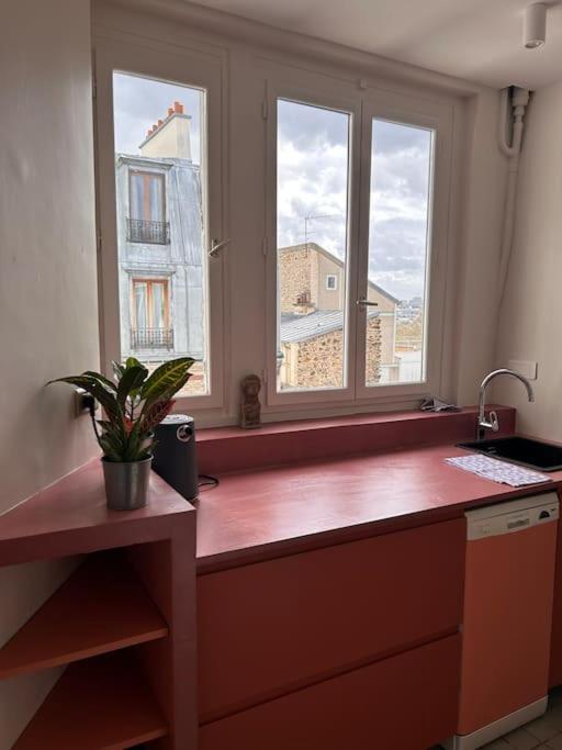 Un Fabuleux Decor Pour Un Chaleureux Appartement París Exterior foto
